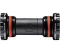 SHIMANO MT501 BSA MTB Innenlager, schwarz mit roten Dichtungen, für effizienten Antrieb.