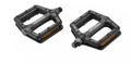 Voxom MTB Flat Pedale Pe24 schwarz Kunststoff-Körper