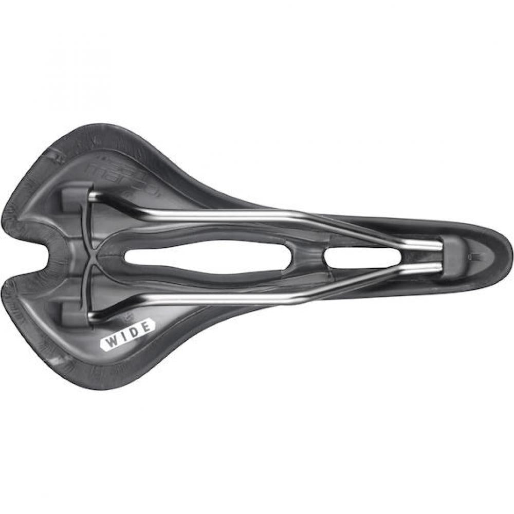 Selle San Marco Sattel Aspide Racing 142 x 277 mm Schwarz - leichter Rennradsattel mit Top-Komfort