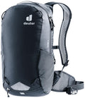 Deuter Race 8 Fahrradrucksack schwarz - 540 g Leichtgewicht mit Airstripes-System und 8 Litern Volumen