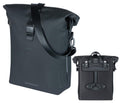 Basil SoHo MIK Side Umhängetasche 17 Liter - wasserdicht, Rolltop, MIK-Side-Montage, IPX3, Nordlicht, nachtschwarz