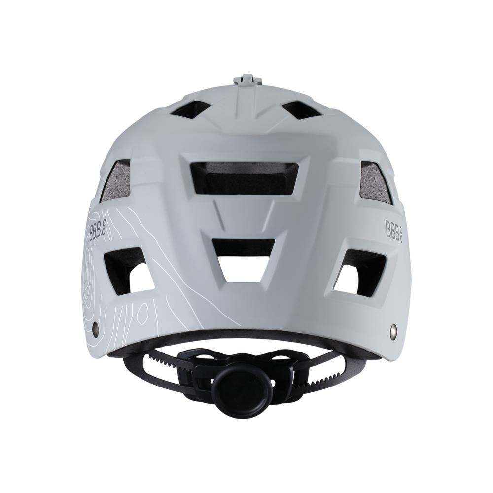 BBB Cycling BBB Helme Nanga M (54-58cm) matt grau - sicherer MTB-Helm mit extra Schutz