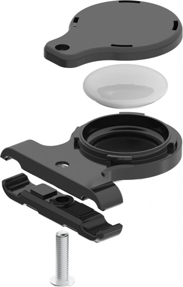 Lezyne Matrix Saddle Tagger Apple Airtag Halterung schwarz