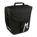 Haberland Einzeltasche 14l Basic 3.0 schwarz - praktische Gepäckträgertasche mit klappbarem Volumen