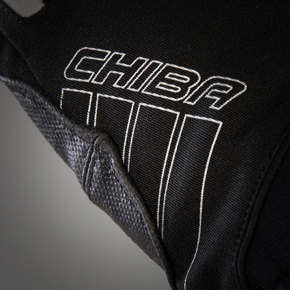 CHIBA Warm Winter - wasserdichte Winter-Radhandschuhe, schwarz, Größe M