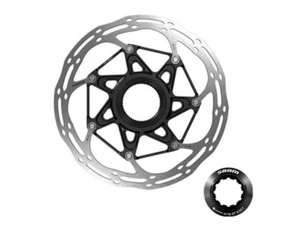 SRAM Centerline X Rounded 2-teilig 180 mm Centerlock - leise, kraftvolle Bremsperformance