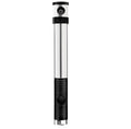 Crankbrothers Klic HV Handpumpe inkl. Rahmenhalter silver