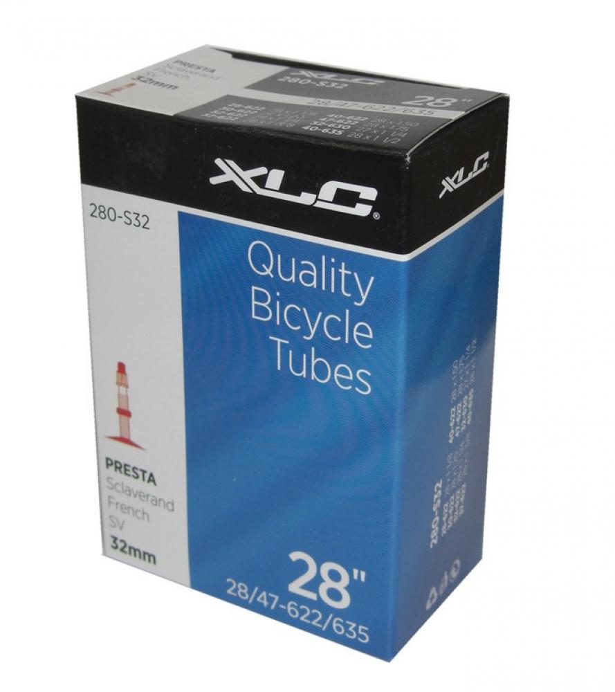 XLC Fahrradschlauch Box 28 Zoll Presta Ventil 28/47-622/635 SV32mm.