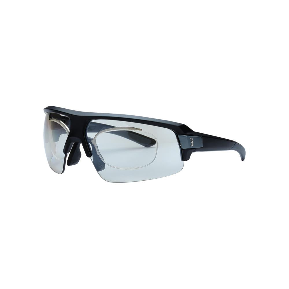 BBB Cycling BBB Sportbrille Impulse Optic schwarz Einheitsgröße schwarz - klare Sicht für Brillenträger
