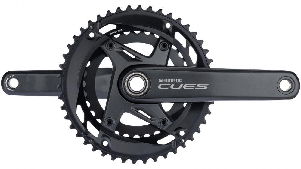 SHIMANO Kurbelgarnitur CUES FC-U6010 - 170 mm, 46-32, 11-fach