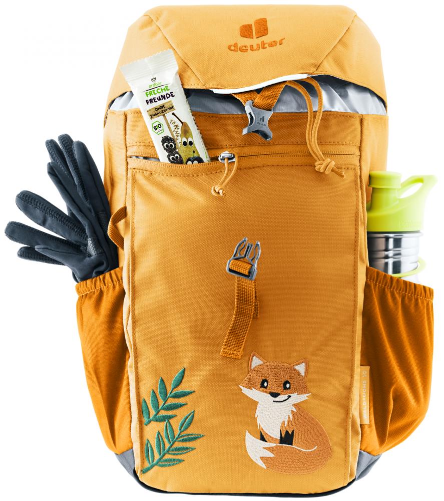 Deuter Walßuchs 10 Kinderrucksack - 10 Liter Kindergarten-Rucksack, Orange, leicht & ergonomisch