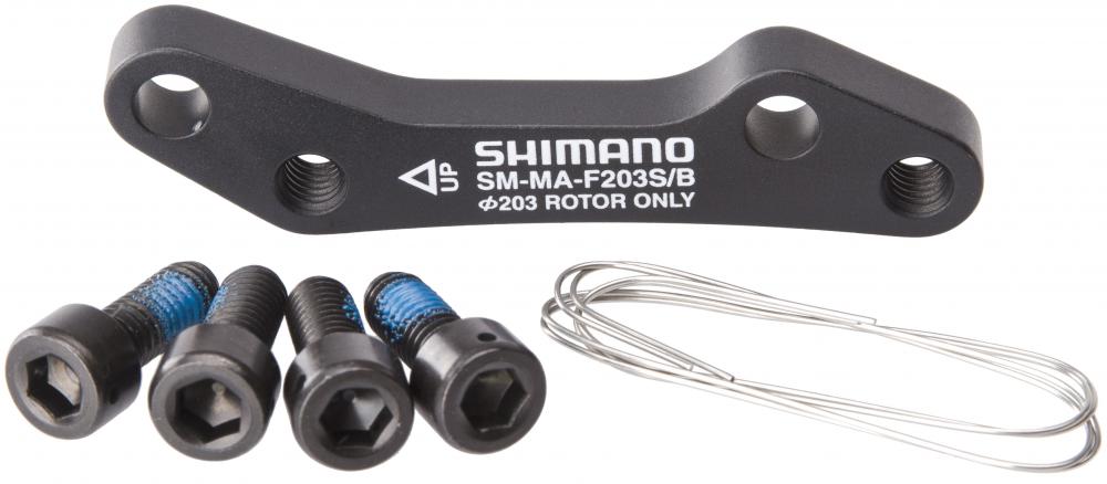 SHIMANO Scheibenbremsadapter Vorne IS auf IS 180 mm - 180 mm