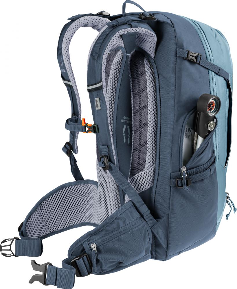 Deuter Trans Alpine 30 Fahrradrucksack Weiß - MTB-Rucksack für Mehrtagestouren