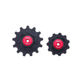 BBB Cycling RollerBoys Schaltröllchen 11T-13T schwarz - laufruhiges Tuning für dein Schaltwerk