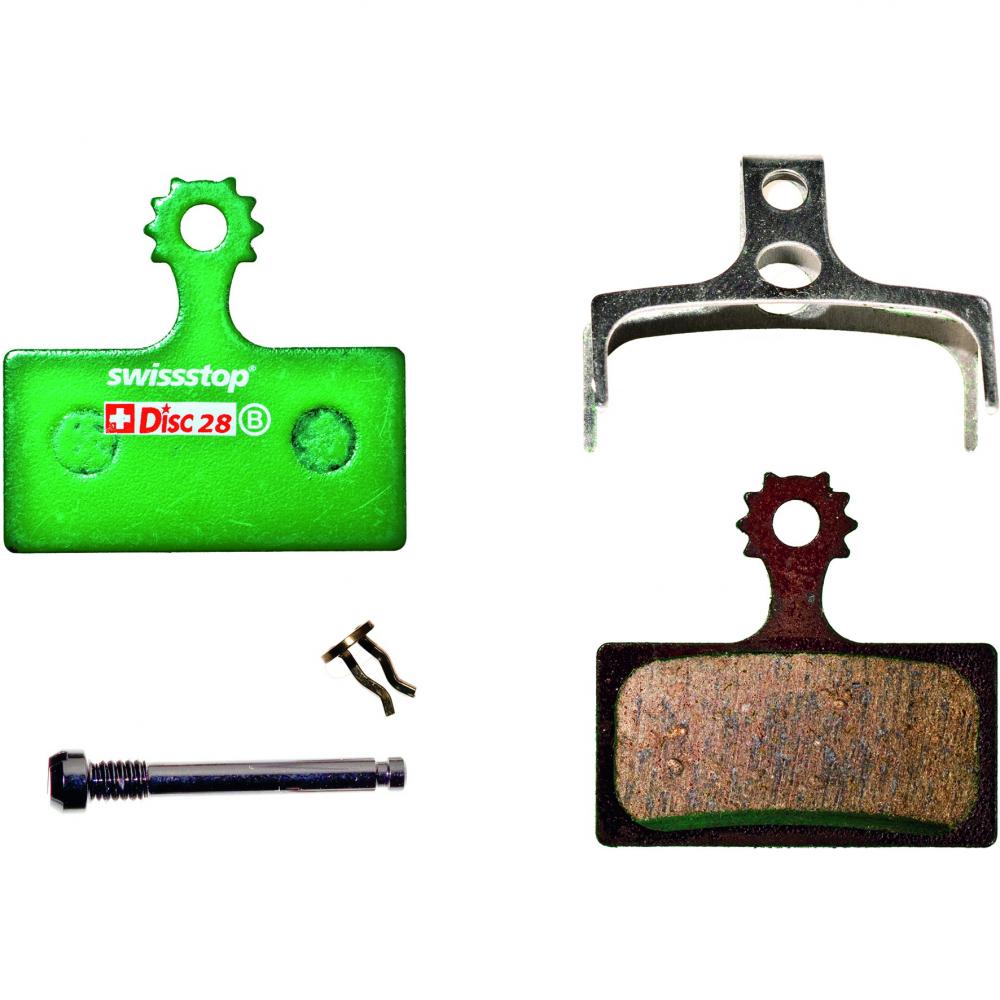 SwissStop Disc 28 C Bremsbeläge für Shimano XTR/XT - Organische Belagsmischung