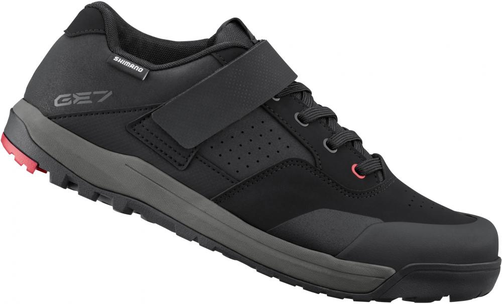 SHIMANO Fahrradschuhe GE700 MTB SPD Fahrradschuhe Herren/Damen Größe 46 Schwarz