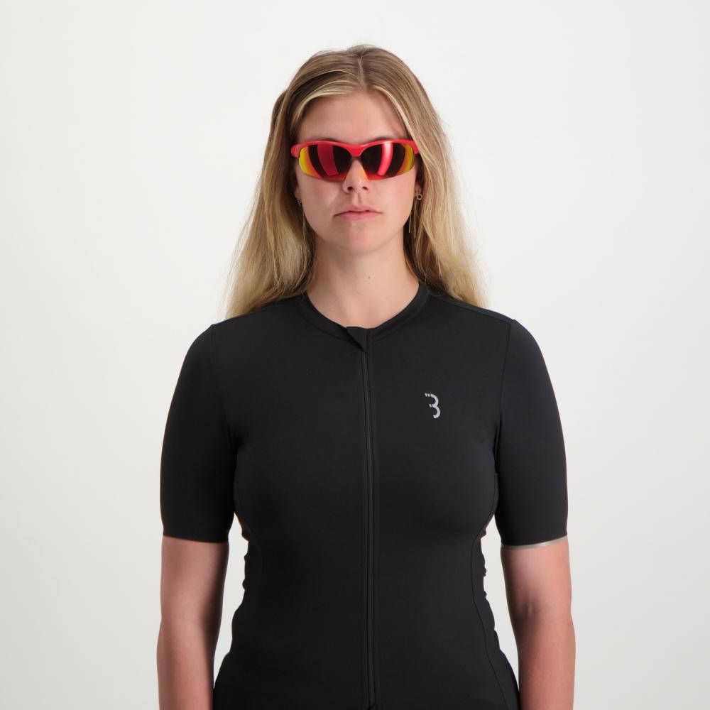 BBB Cycling BBB Sportbrille Impress rot glanz Einheitsgröße rot - Profi-Look und Schutz