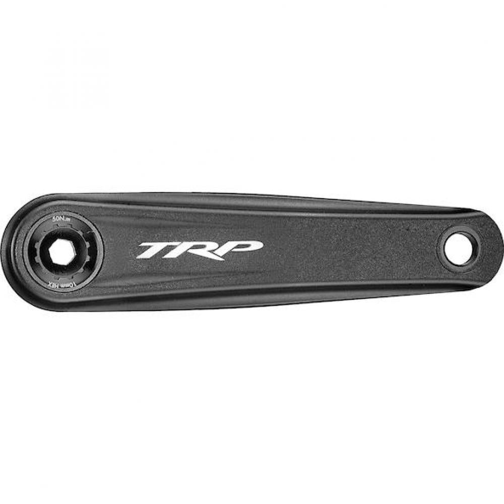 TRP Kurbelgarnitur EVO 12 Alu CK-8050 170 mm Schwarz/silber - steife Antriebseinheit