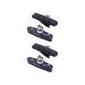 BBB Cycling BBB Bremsschuhe RoadStop Cartridge Größe Standard schwarz - starke, kontrollierte Bremsleistung