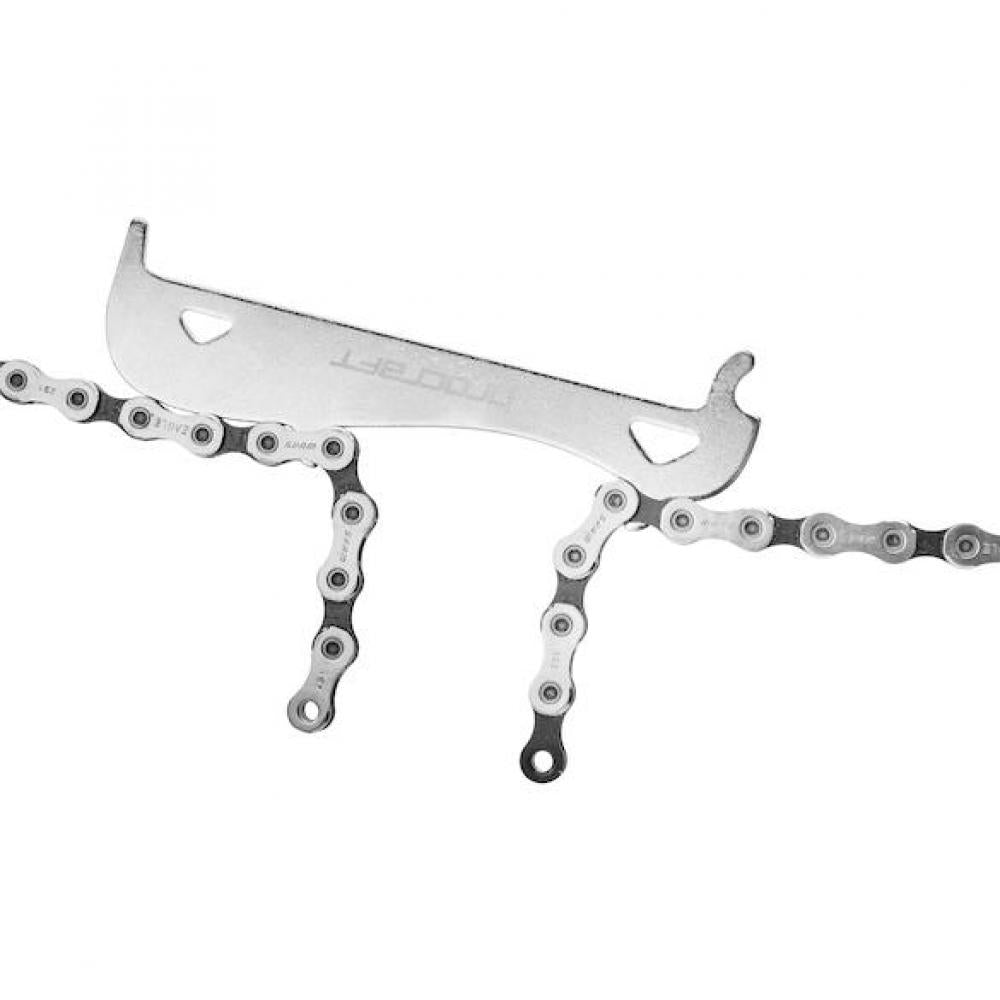 Procraft Werkzeug Kettenmesslehre Advanced Universal Silber - präzise Kettenverschleißmessung