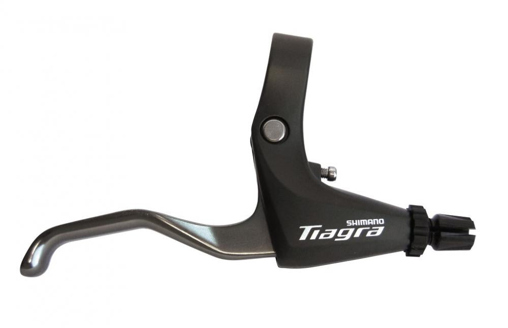 Schwarzer SHIMANO TIAGRA BL-4700 rechter Bremshebel für Rennrad-Schaltgruppen.