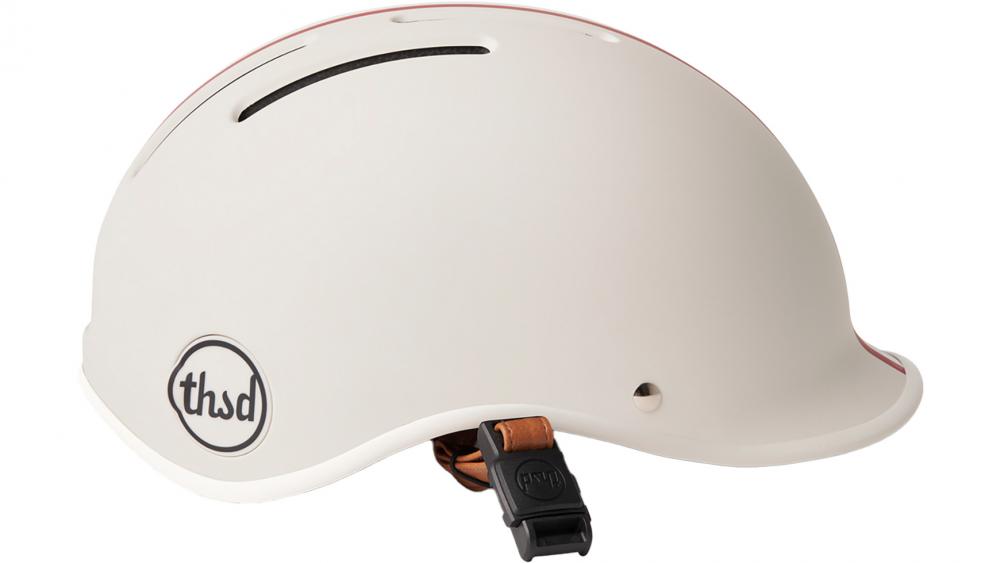 Thousand Heritage 2.0 City-Fahrradhelm Speedway Creme - kleine Größe (54-57 cm), Magnetverschluss, PopLock & aktive Belüftung