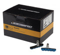 Jagwire Mountain Sport Bremsschuhe V-Brake Blau - All-Weather Bremsleistung