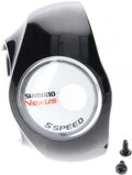 SHIMANO Abdeckung SL-5S30 HR ? Schaltabdeckung mit Befestigungsschraube, Schwarz