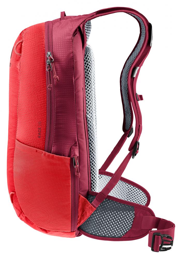 Deuter Race 16 Fahrradrucksack 16L Rot - Leicht, Stabil, Komfortabel