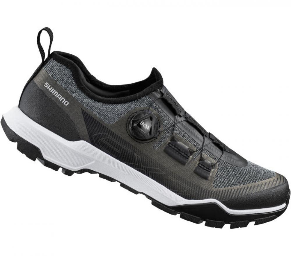 SHIMANO EX700 Fahrradschuhe - MTB/Touring SPD, Größe 45, Schwarz