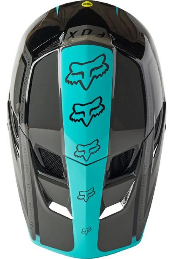 FOX Helm RAMPAGE COMP CALI CE CPSC Full Face Schutz Helm teal S