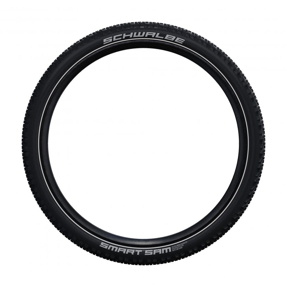 Schwalbe Drahtreifen SMART SAM Performance 28x2,4 Zoll (60-622) 60 Schwarz/Reflex - Allround-MTB-Reifen