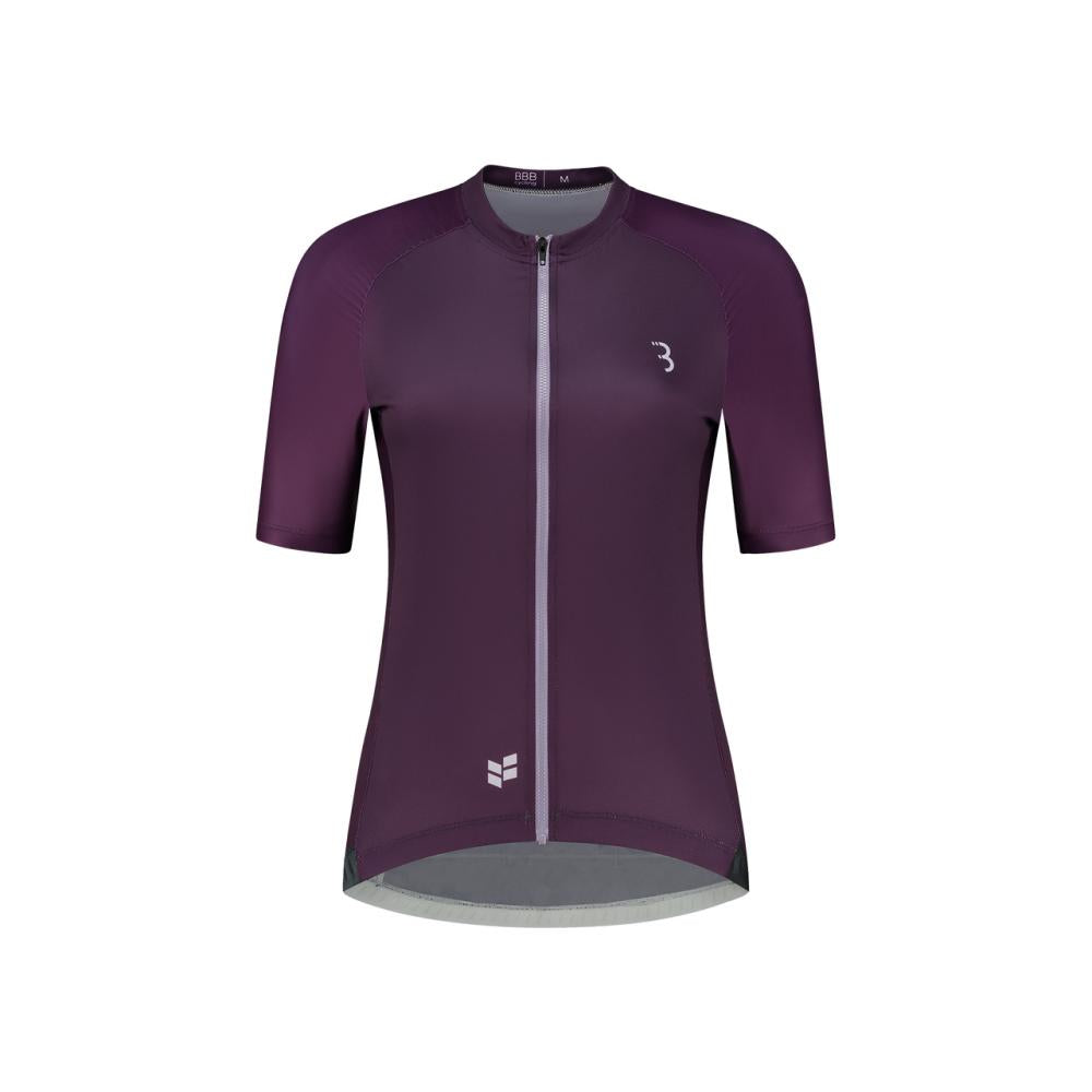 BBB Cycling BBB Trikot DonnaFit R s.s. s purple - nachhaltiges Damen-Radtrikot mit hoher Atmungsaktivität