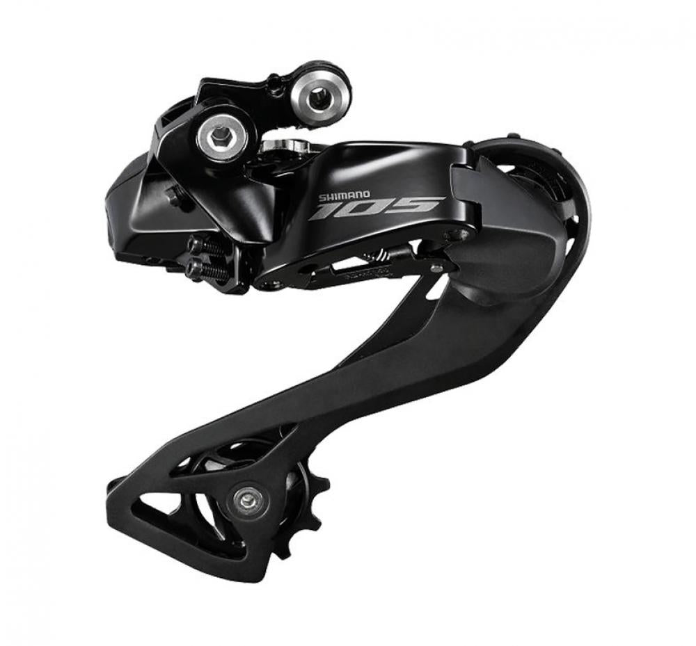 SHIMANO 105 Di2 RD-R7150 12-fach Schaltwerk, schwarz, für präzises Schalten mit aktueller Technik.
