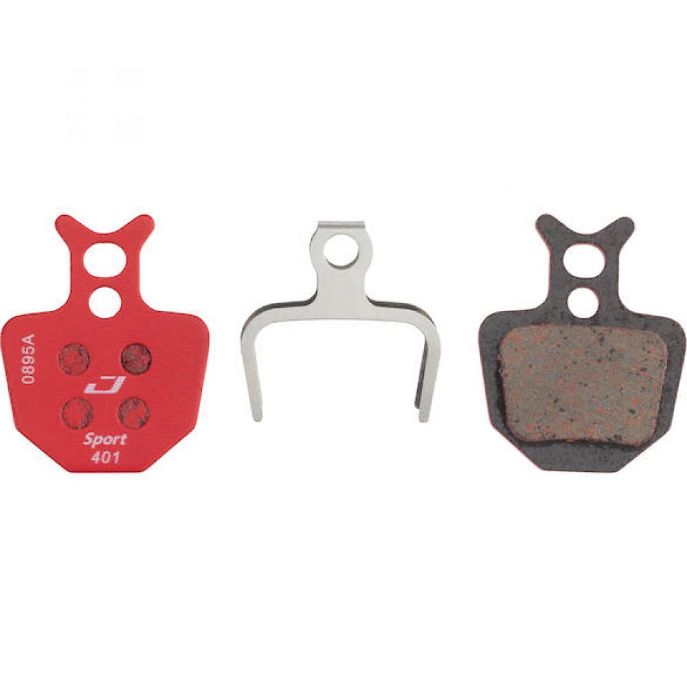 Jagwire Bremsbeläge Disc Sport Semi-Metallic für Formula - zuverlässige Bremsleistung