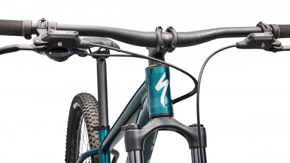 Specialized Rockhopper Expert 29" XXL - Mountainbike in Emerald Met/Shadow Silver