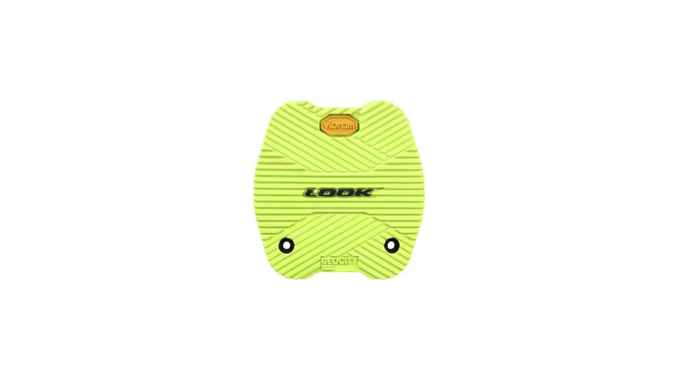 LOOK Active Grip City Pads 4er Pack lime, Vibram Weichgummi, kompatibel mit GEO City Plattformpedalen, limettengrün