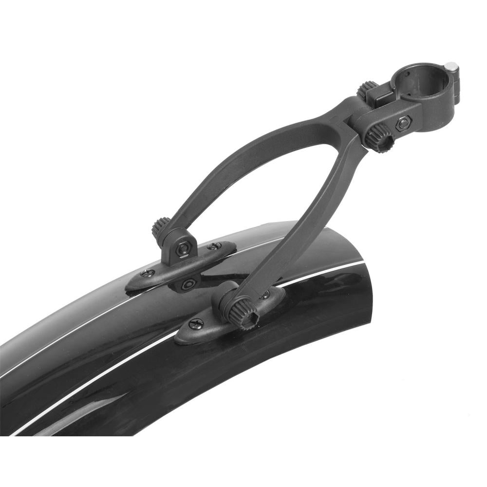 M-WAVE Mud Max Fat R Hinterrad-Schutzblech 24-29 Zoll robuster Spritz- und Schmutzschutz für Fatbikes
