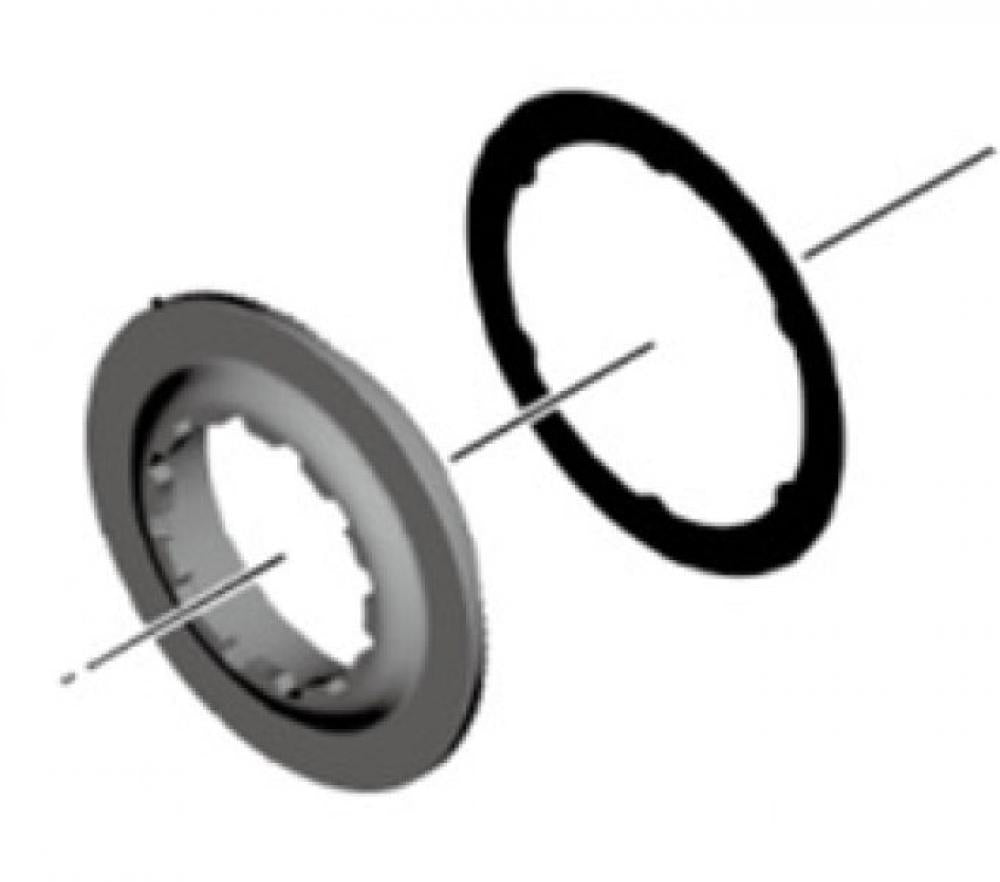 SHIMANO VERSCHLUSSRING M. U-SCHEIBE F. - Größe M, ca. 19 g, Radsport-Zubehör