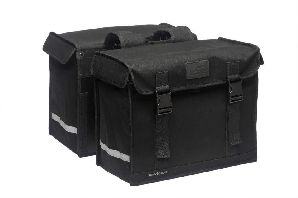 New Looxs Doppelpacktasche Canvas Camping Basic Black Black - stilvolle Transportlösung
