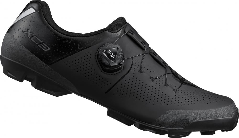 SHIMANO Fahrradschuhe XC302 Herren/Damen MTB SPD Fahrradschuhe Größe 41 Schwarz