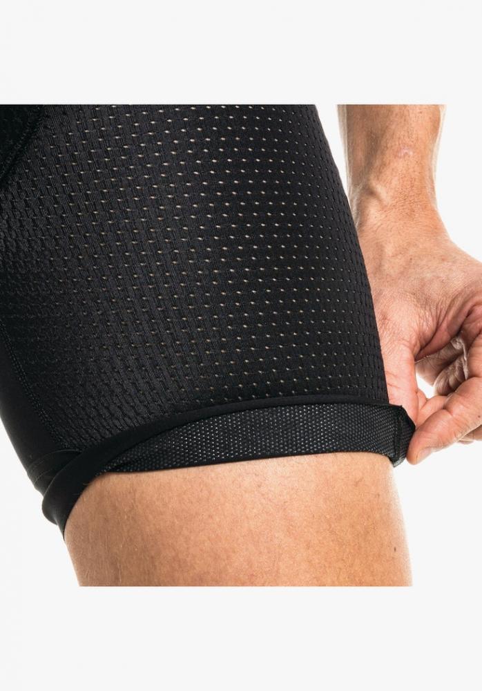 Schöffel Skin Pants 8h M Herren-Radunterhose, schwarz, Größe 48, mit 3D-Sitzpolster für 8h Komfort, atmungsaktiv, schnelltrocknend, 4-Wege-Stretch, antibakteriell