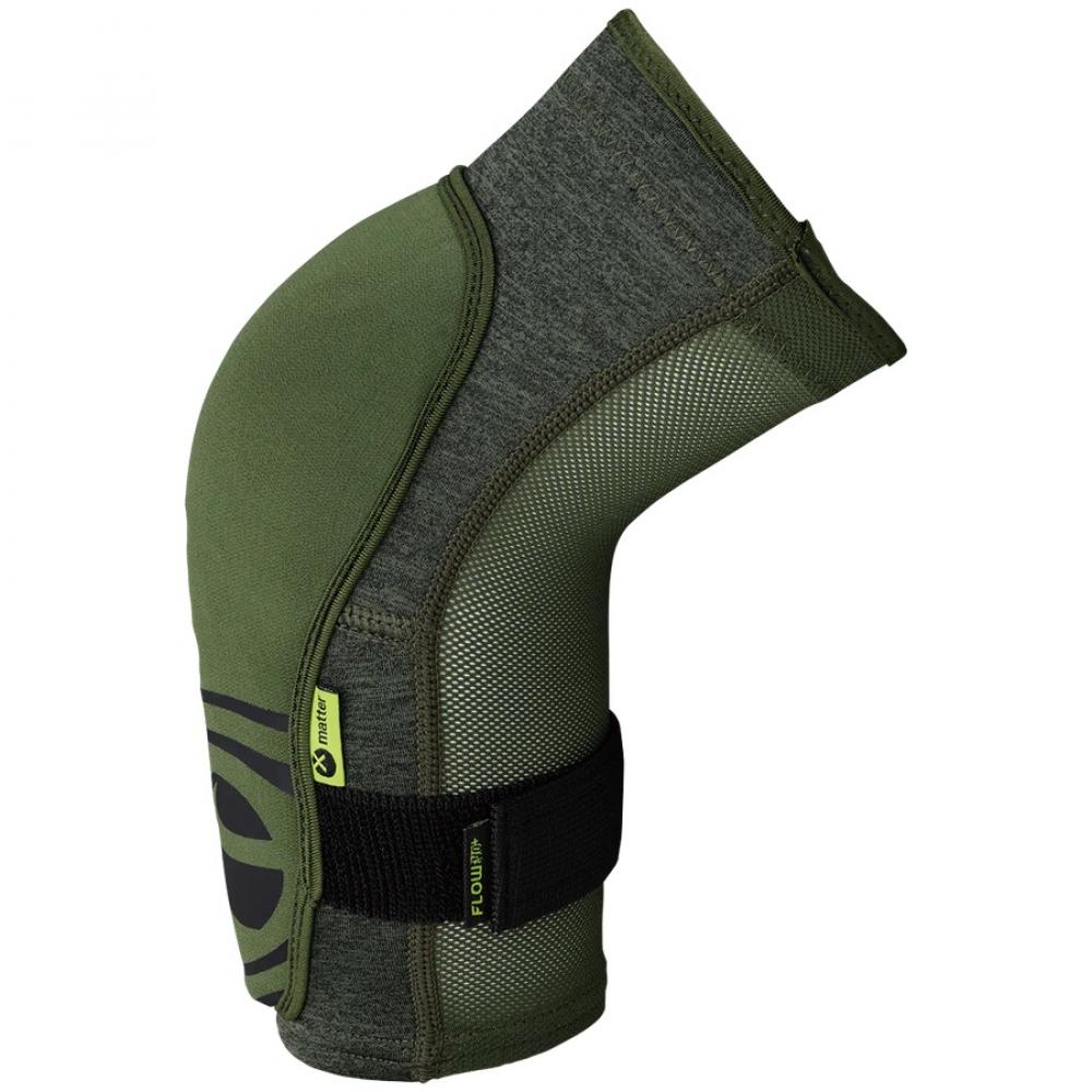 IXS Sports Division iXS Flow EVO+ elbow guards S olive - leichter Ellbogenschutz für Trail & Enduro
