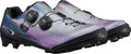 SHIMANO Fahrradschuhe XC703 Herren/Damen MTB SPD Fahrradschuhe Größe 46 breit Lila