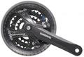 Shimano Acera FC-M361 Kurbelgarnitur 170 mm 48-38-28 Zähne für 7/8-fach Schaltungen in Schwarz