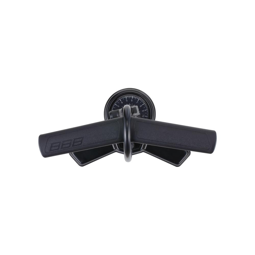 BBB Cycling BBB Standpumpe AirSteel schwarz Einheitsgröße schwarz - kraftvolle Hochdruckpumpe