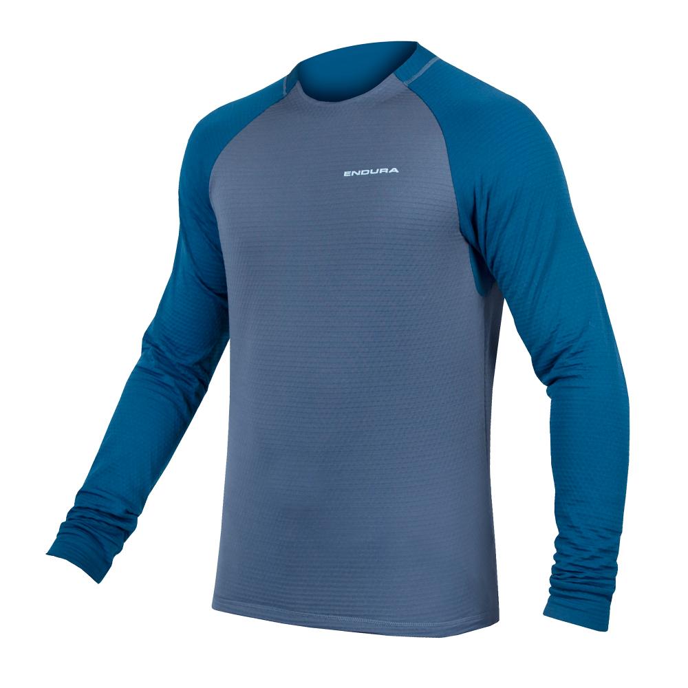 Endura SingleTrack Fleece Ensign Blau S