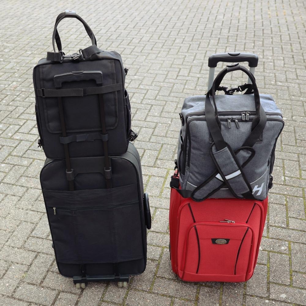 Haberland Frontträger-Rucksack More Than Work schwarz - vielseitige Tasche für Frontgepäckträger
