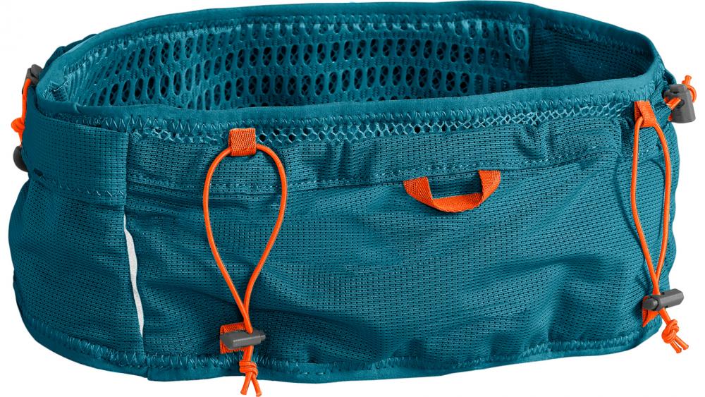 Camelbak Ultra Belt S/M Trinkgürtel 0,5 Liter Corsair Teal - ultraleicht, Quick Stow Flasche, 3D-Mesh, Handytasche, reflektierend