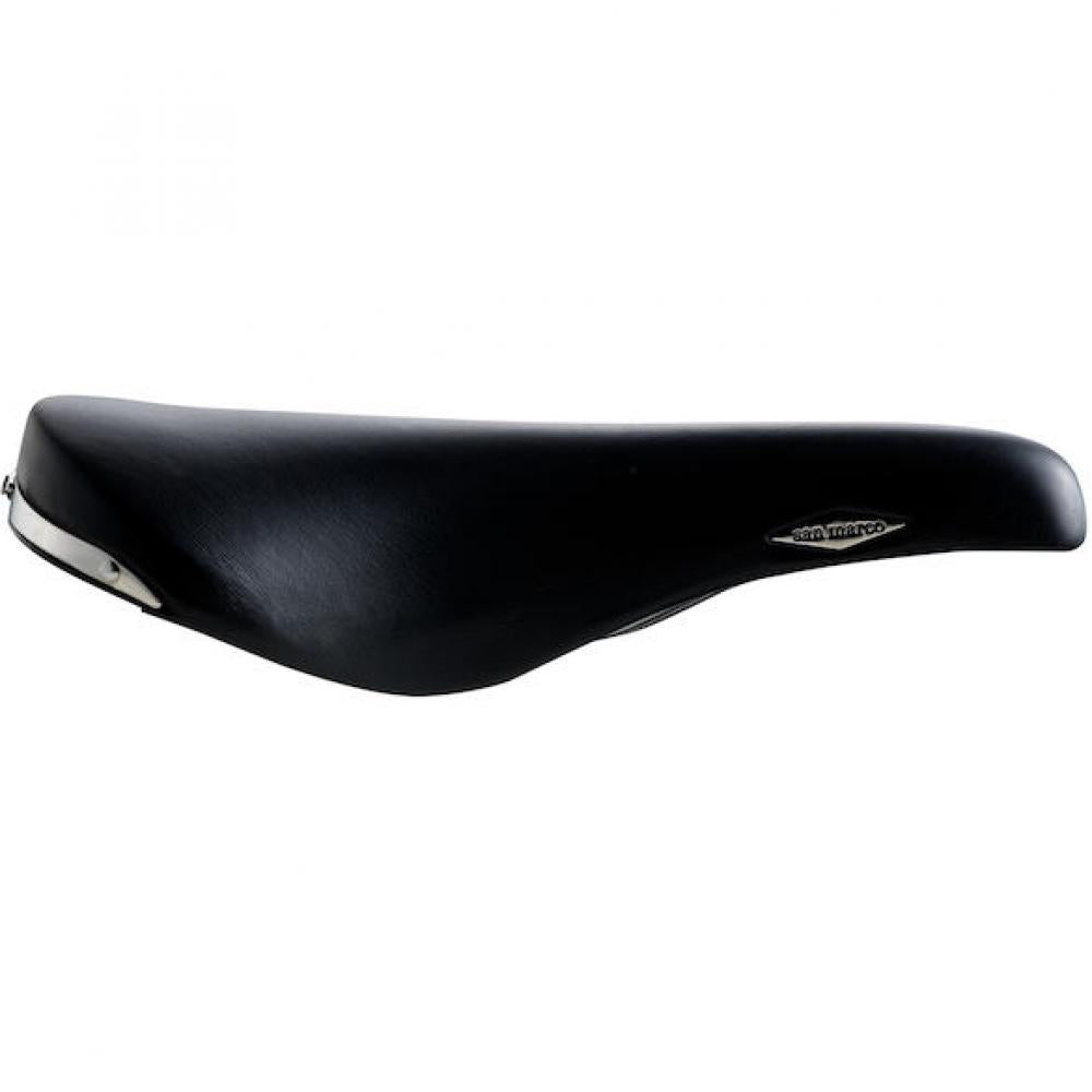 Selle San Marco Sattel Rolls Le Classiche 143 x 282 mm Schwarz - klassischer Komfortsattel